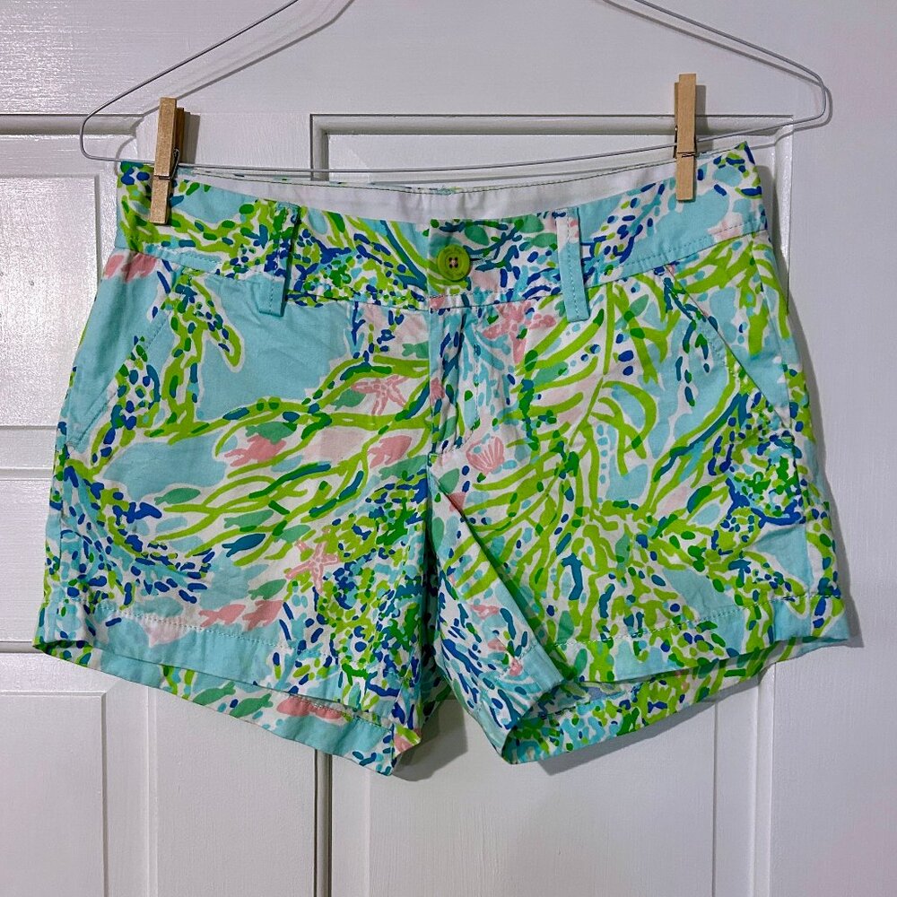 Lilly Pulitzer The Callahan Shorts Size 2